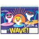 Baby Shark Wave A/4 Spiral-Skizzenbuch 30 Blatt