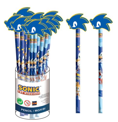 Sonic the Hedgehog Rush Sonic the Hedgehog HB Graphitstift mit Radiergummi-Ende