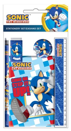 Sonic the Hedgehog Rush Sonic the Hedgehog Schreibwaren-Set 5 Stück