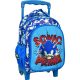 Sonic the Hedgehog Prime Sonic der Igel Rollender Kindergarten Rucksack, Tasche 30 cm