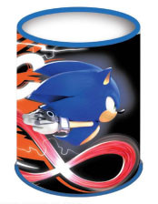 Sonic the Hedgehog Get Me Sonic der Igel Metall-Stiftehalter 10,5 cm