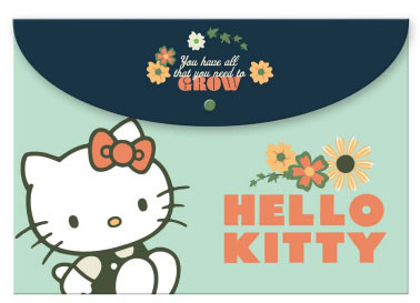 Hello Kitty Stay Sunny A/4 Dokumentenmappe