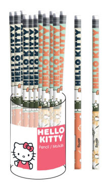 Hello Kitty Stay Sunny HB Bleistift mit Radiergummi-Ende