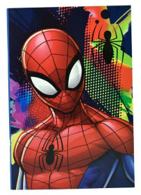 Spiderman Splotch B/5 liniertes Heft 40 Seiten