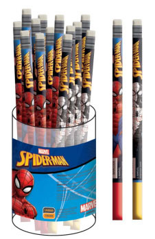 Spiderman Splotch HB Graphitstift mit Radiergummikappe