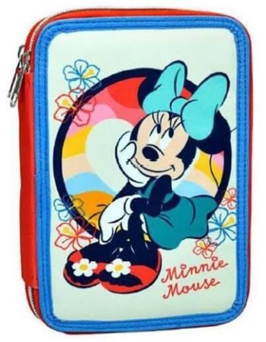 Disney Minnie  Boho gefülltes 2-stöckiges Federmäppchen