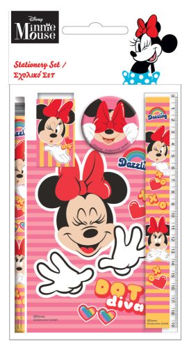 Disney Minnie  Wink Schreibwarenset 5 Stk