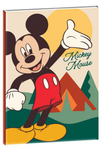 Disney Mickey  Nature B/5 liniertes Heft 40 Blatt