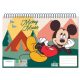 Disney Mickey  Nature A/4 Spiral-Skizzenbuch, 30 Blätter