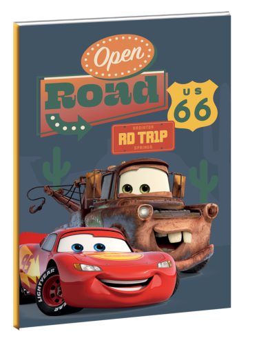 Disney Cars Road B/5 liniertes Heft 40 Seiten