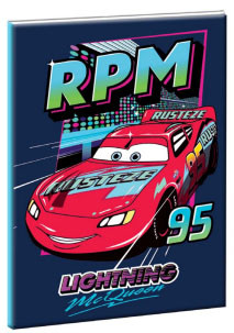 Disney Cars RPM B/5 liniertes Heft 40 Blatt