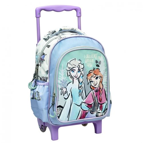 Disney Eiskönigin Adventure rollender Kindergartenrucksack, Tasche 30 cm