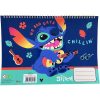 Disney Lilo und Stitch Chillin' A/4 Spiral-Skizzenbuch, 40 Blatt mit Aufklebern