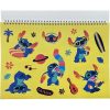 Disney Lilo und Stitch Chillin' A/4 Spiral-Skizzenbuch, 40 Blatt mit Aufklebern