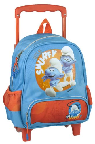 Die Schlümpfe So What rollender Kindergartenrucksack, 30 cm Tasche