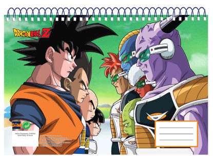 Dragon Ball Namek A/4 Spiral-Skizzenbuch, 30 Blätter