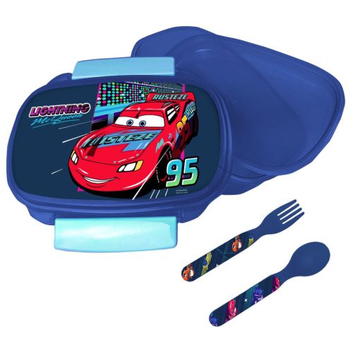 Disney Cars RPM Sandwichbox + Besteckset