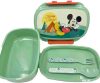 Disney Mickey  Nature Sandwichbox + Besteckset