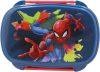 Spiderman Splotch Sandwichbox + Besteckset