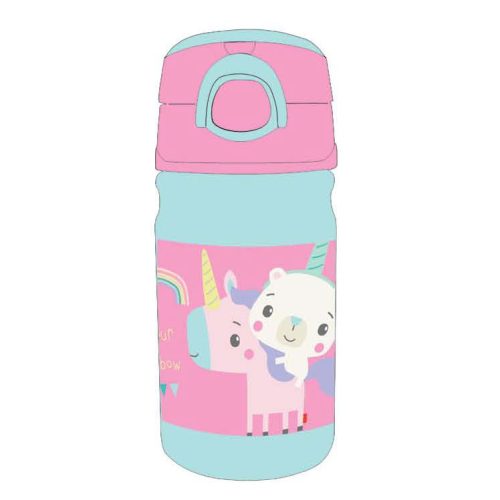 Fisher-Price Animals Unicorn Plastikflasche mit Haken 350 ml