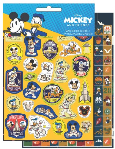 Disney Mickey  Hike 600-teiliger Aufklebersatz