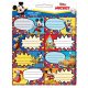 Disney Mickey  Fun Times Notizbuch-Etikett, 16er-Set