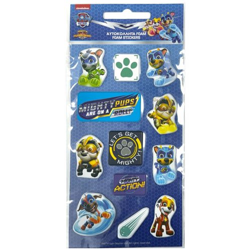 Paw Patrol Knights puffy Schaumstoff-Aufkleberset