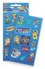 Paw Patrol Knights puffy sponge Aufkleber Set