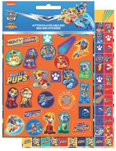 Paw Patrol Knights 600-teiliges Aufkleberset