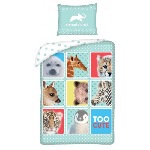 Animal Planet Too Cute Bettwäsche-Set 140×200cm, 70×90 cm