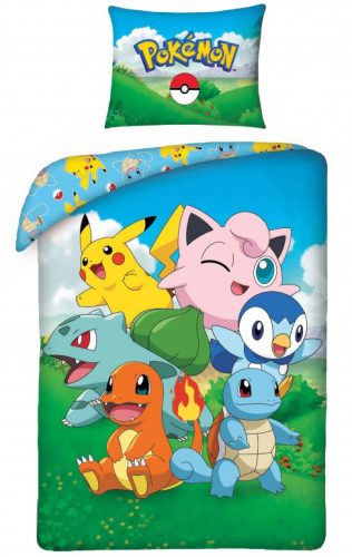 Pokémon First Generation Bettwäsche-Set 140×200cm, 70×90 cm