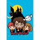 Harry Potter Chibi Wizards Fleecedecke 100x150cm