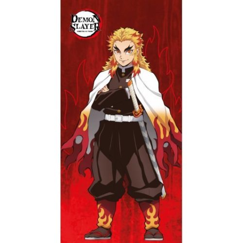 Demon Slayer Rengoku Badetuch, Strandtuch 70x140cm