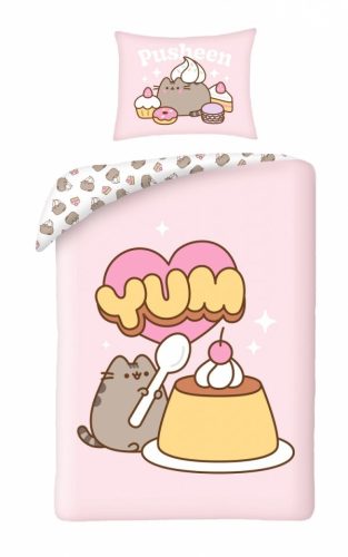 Pusheen Yum Bettwäsche 140×200cm, 70×90 cm