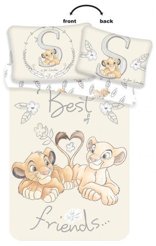 Disney Der König der Löwen Best Friends Kinderbettwäsche 100×135cm, 40×60 cm