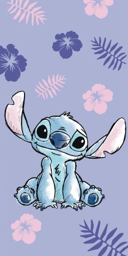 Disney Lilo und Stitch Lila Badetuch, Strandtuch 70*140cm