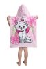 Disney Marie Pink Flower Strandtuch Poncho 50x115cm