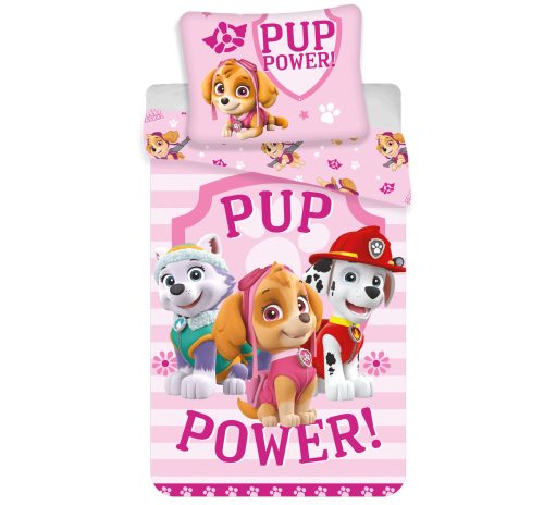 Paw Patrol Pup Power Bettbezug 140×200cm, 70×90 cm