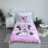 Disney Minnie  Powder pink Kinderbettwäsche 100×135 cm, 40×60 cm