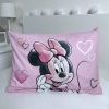 Disney Minnie  Powder pink Kinderbettwäsche 100×135 cm, 40×60 cm