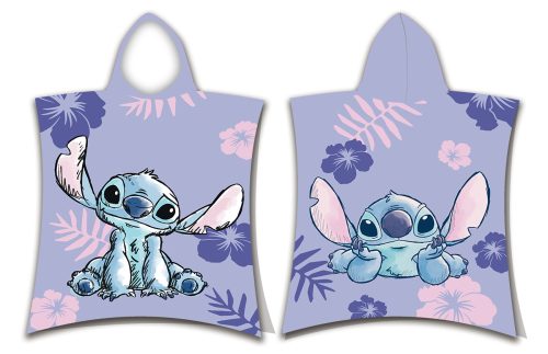 Disney Lilo und Stitch Purple Strandtuch Poncho 50x115 cm