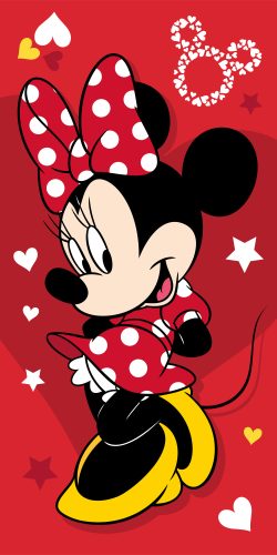 Disney Minnie  Pretty in Red Badetuch, Strandtuch 70x140cm