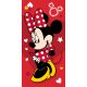 Disney Minnie  Pretty in Red Badetuch, Strandtuch 70x140cm