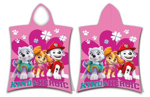 Paw Patrol Heroic Strandtuch Poncho 50x115cm