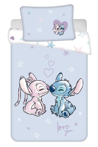 Disney Lilo und Stitch Purple Kinderbettwäsche 100×135 cm, 40×60 cm