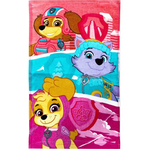 Paw Patrol Mighty Trio Handtuch, Gesichtstuch, Handtuch 30x50cm