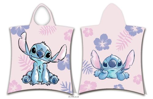 Disney Lilo und Stitch Pink Strandtuch Poncho 50x115 cm