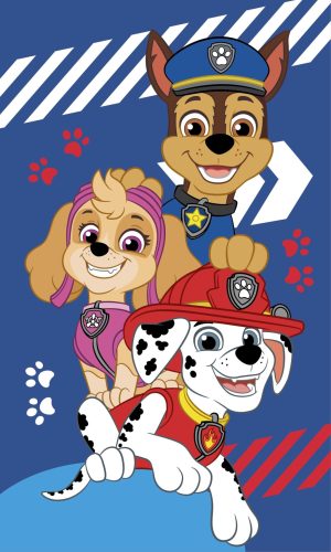 Paw Patrol Blue Handtuch, Gesichtstuch 30x50 cm