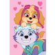 Paw Patrol Pink Polar Fleece Decke 100x150 cm