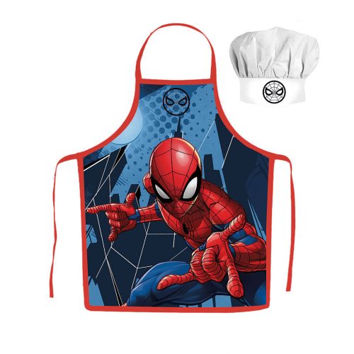 Spiderman Blue Kinder Schürze 2-teiliges Set